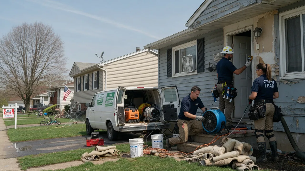 Flood Cleanup in Wellsville, NY near me